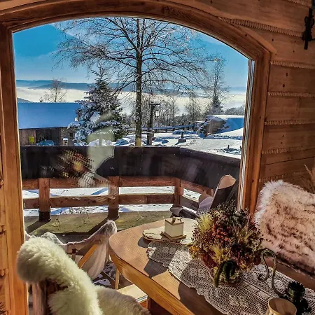 Chalet Groń-kameralny Z Jacuzzi W Górach-osada Jaworzyny