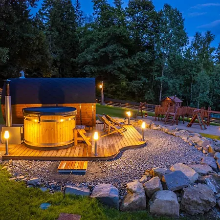 Gron-Kameralny Domek Z Jacuzzi W Gorach-Osada Jaworzyny *